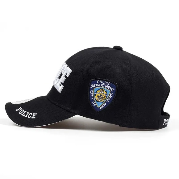 🇺🇸”Police Department City Of New York” Embroidered Adjustable Strap Unisex Cap - Picture 3 of 6